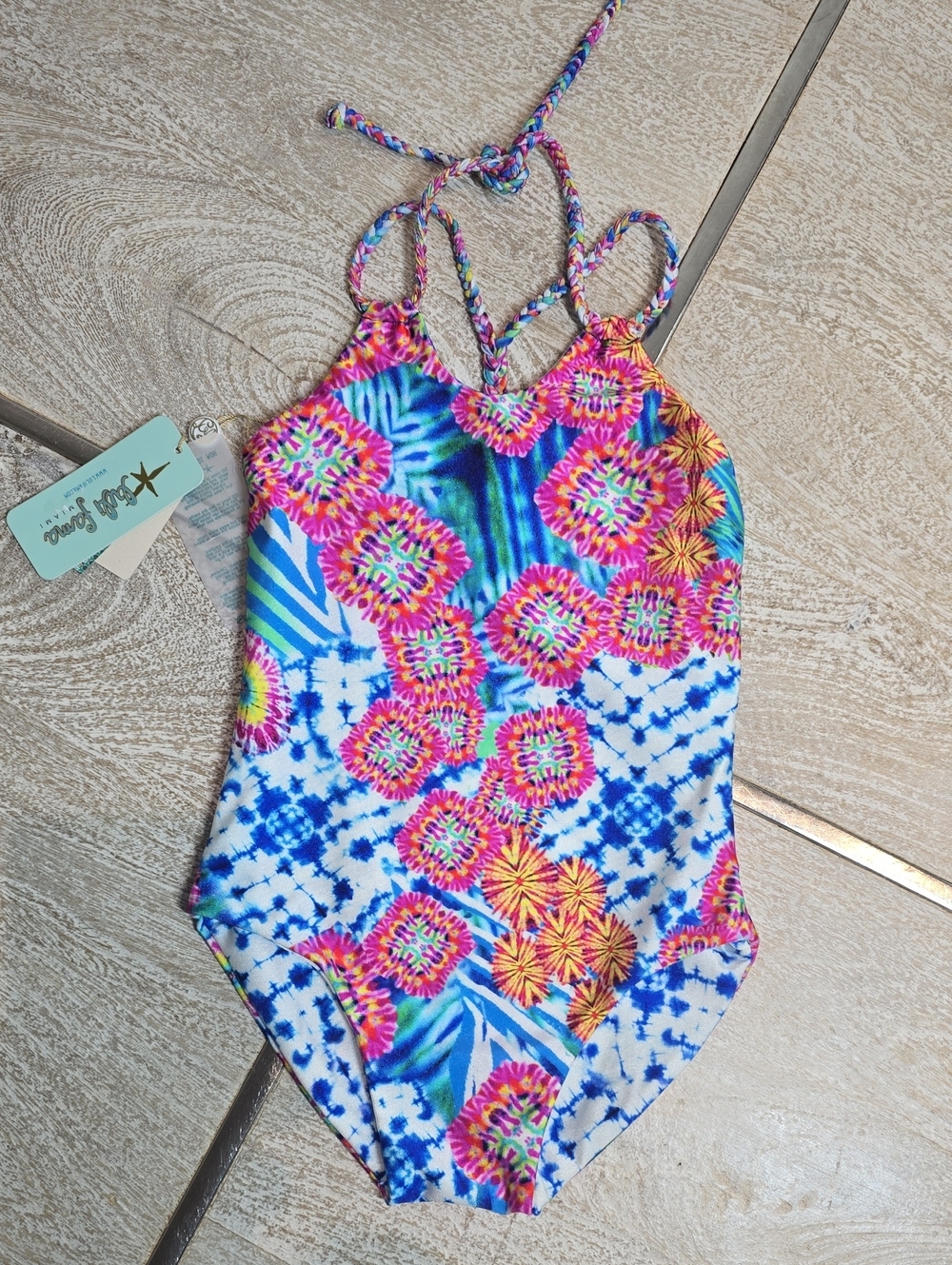 Luli Fama Beautiful Mess Reversible Braised One Piece